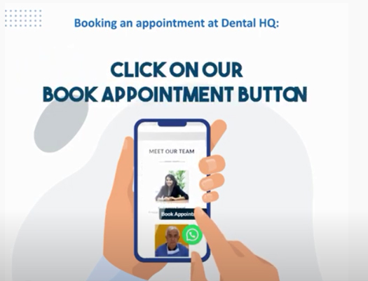 Now book an appointment online at The Dental HQ